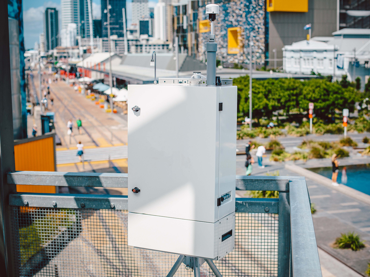 Air quality and meteorological monitoring station