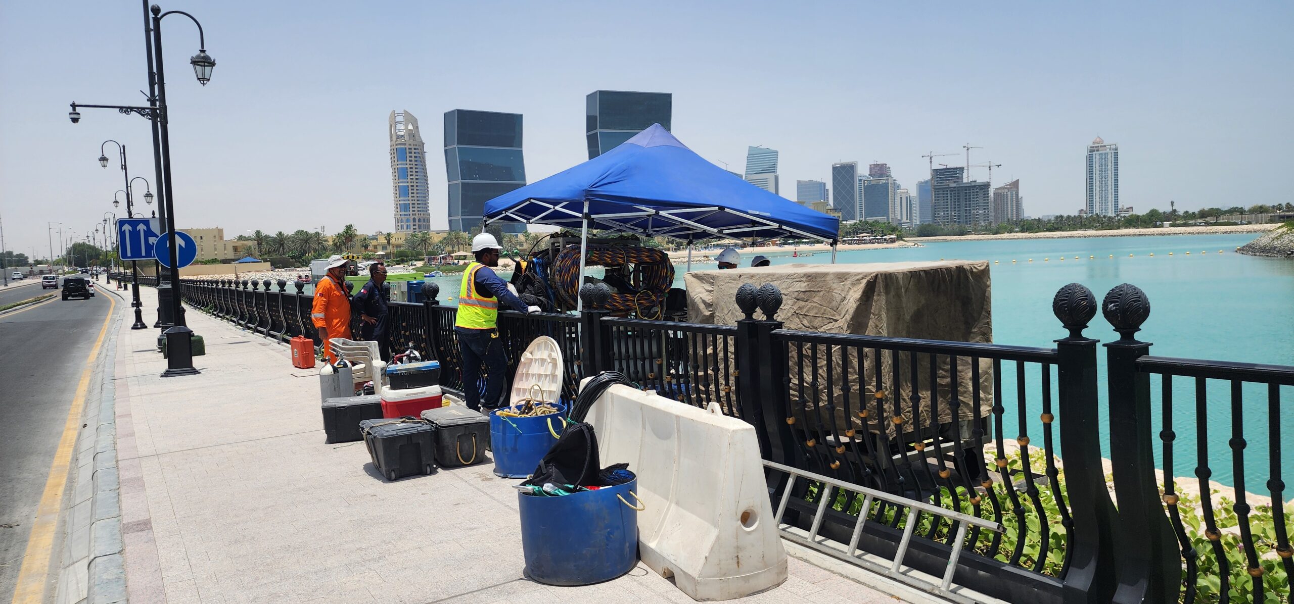 Floating debris collection operations